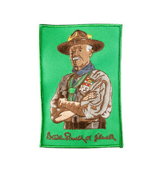 Lord Robert Baden Powell-merke WOSM Lord Robert Baden Powell-merke