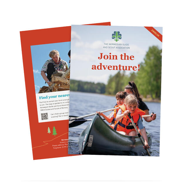 Join the adventure! NSF Rekrutteringsfolder English 