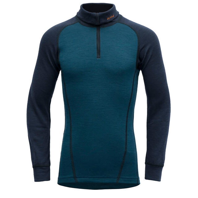 Trøye til junior 10 år Devold Duo Active Merino Zip Jr 10 284 