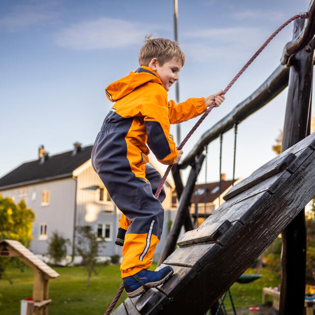 Utedress til barn 4 år Bergans Lilletind Coverall Kid 104 21514 