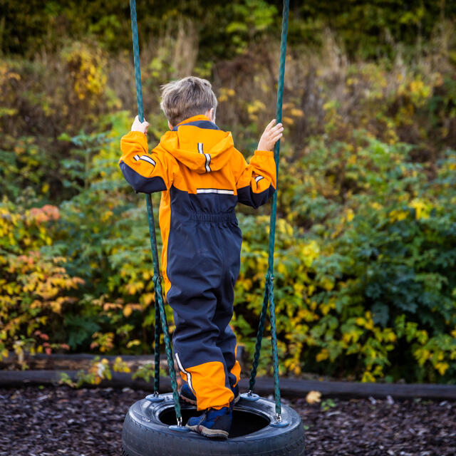 Utedress til barn 4 år Bergans Lilletind Coverall Kid 104 21514 