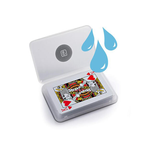 Vanntett kortstokk Go Travel Waterproof Playing Cards 