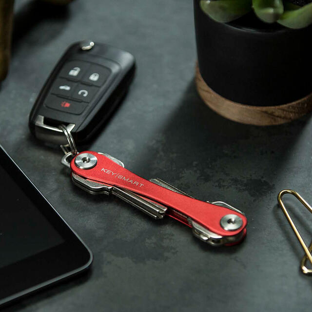 Nøkkelknippe KeySmart Red 