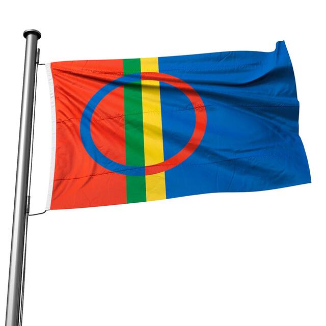 Samisk flagg Samisk flagg 350 x 255 cm 
