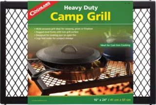 Kraftig grillrist Coghlans Heavy Duty Camp Grill