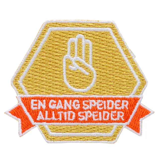 En gang speider Alltid speider SS Motivasjonsmerke Alltid speider 