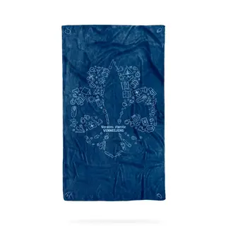 Turh&#229;ndkle M Bubel Towel Kl&#248;verlilje M Blue