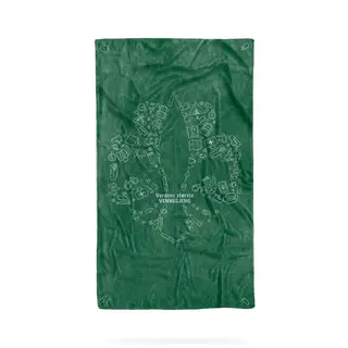 Turh&#229;ndkle M Bubel Towel Kl&#248;verlilje M Green