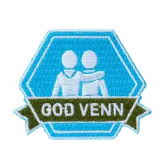 God venn SS Motivasjonsmerke God venn