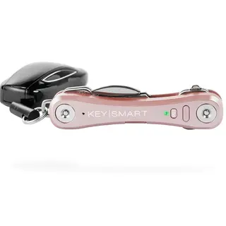 N&#248;kkelknippe med sporing KeySmart Pro Rose