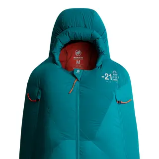 Vinterpose i dun 180 cm Mammut Protect Down W M 5465