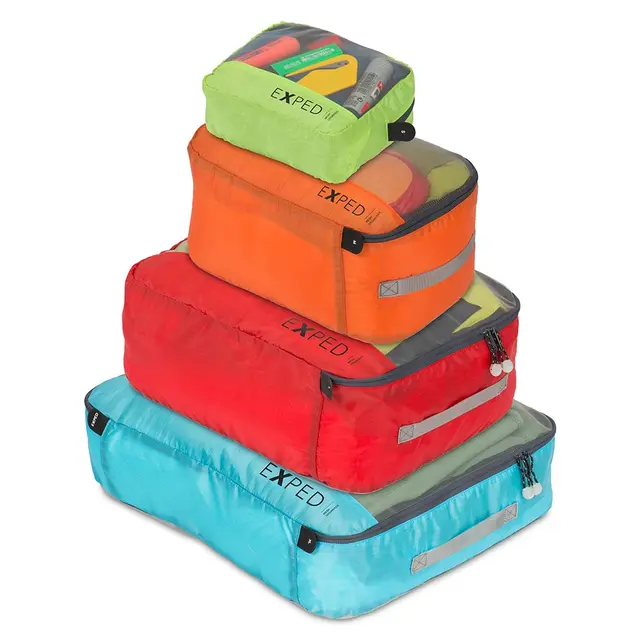 Sett med pakkposer Exped Mesh Organiser UL 4 pk. 