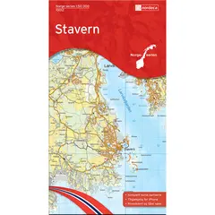 Stavern Nordeca Norge 1:50 000 10012