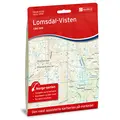 Lomsdal Visten Nordeca Norge 1:50 000 10114