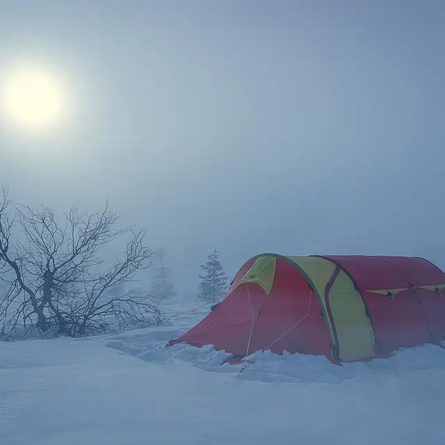 Tunneltelt til 3 Helsport Spitsbergen X-trem 3 Camp 