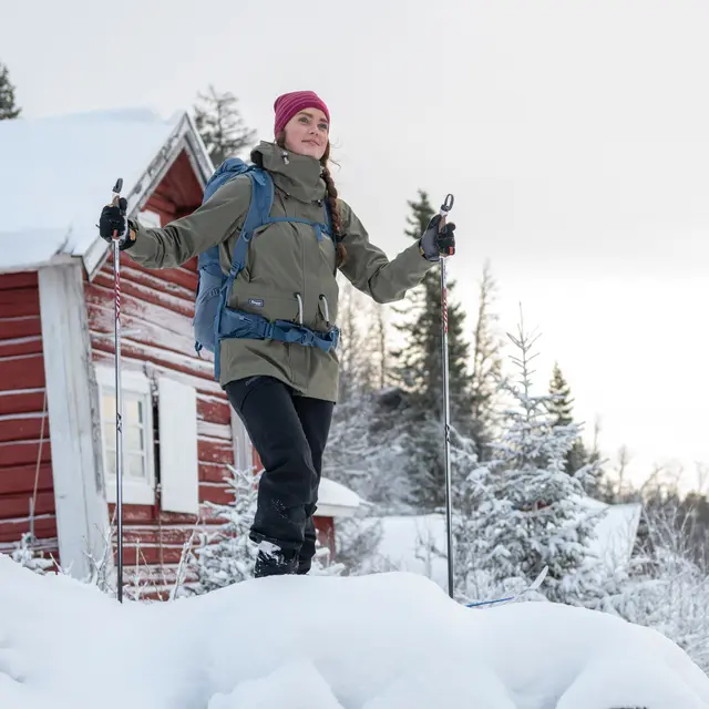 Kort skallbukse til dame Bergans Breheimen 2L Pant Short W 2851 