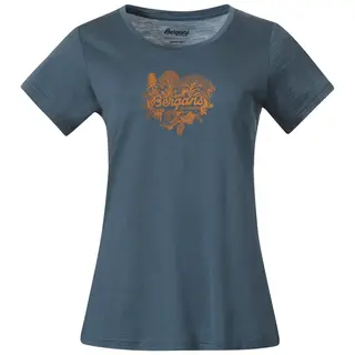 Skjorte til dame Bergans Graphic Wool Tee W 25442