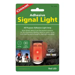 Signallys Coghlans Adhesive Signal Light LED Red