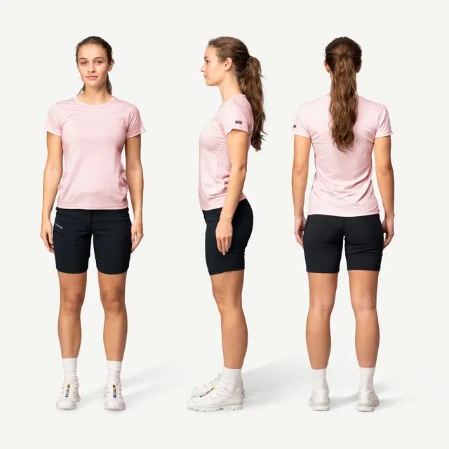 Skjorte til dame XS Devold Breeze Merino Tee W XS 150 