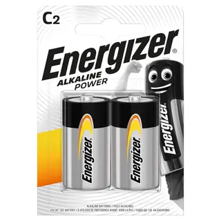 Batterier C Energizer Alkaline Power C 2 pk.