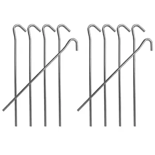 Teltplugger 20 cm Fauna Spikerplugg Steel 10 pk.