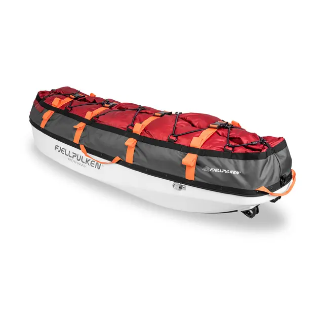 Pulkpakke 145 cm Fjellpulken Touring Kit 145 cm Red 