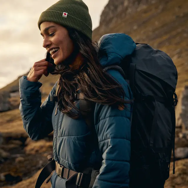 Jakke til dame Fjällräven Keb Padded Hoodie W 570 