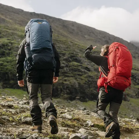 Turbukse til dame Fj&#228;llr&#228;ven Keb Trouser Curv W 550