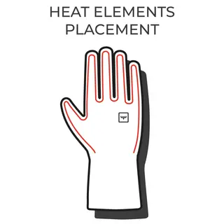 Hansker med varme Heat Experience Everyday Gloves 013