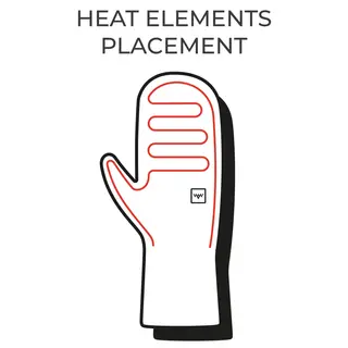 Votter med varme Heat Experience Everyday Mittens 013