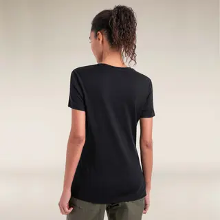 Skjorte til dame Icebreaker Merino Tech Lite Tee W 001