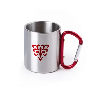 Kopp KM Steel Carabiner Mug 210 ml Red KM