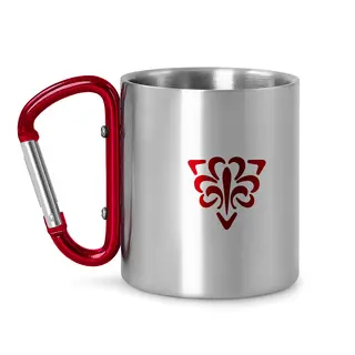 Kopp KM Steel Carabiner Mug 210 ml Red KM