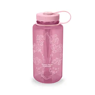 Speiderflaske Nalgene Wide Sustain 1 liter CherryBloss