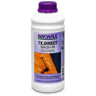 Impregnering for membran 1000 ml Nikwax TX Direct Wash-In 1000 ml