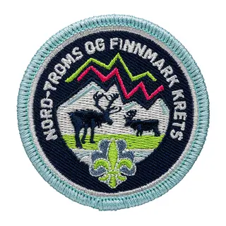 Nord-Troms og Finnmark NSF Kretsmerke Nord-Troms og Finnmark