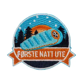 F&#248;rste natt ute SS Motivasjonsmerke F&#248;rste natt ute