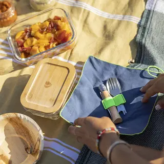 Turbestikk Opinel No 8 Picnic Plus Set StainlessSte