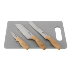 Knivsett med skj&#230;refj&#248;l Outwell Caldas Knife Set with Cutting Bo