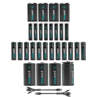 USB-batteripakke 28 pk. Pale Blue Home Conversion Kit MicroUSB