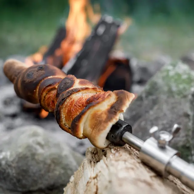 Pinnebrødspyd Petromax Campfire Bread Skewer with Cast 