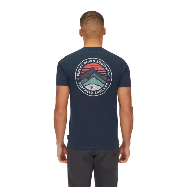 Skjorte til herre Rab Basecamp 3 Peak Tee M TempestBlue 