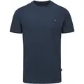 Skjorte til herre Rab Basecamp Logo Badge Tee M TempestBlu