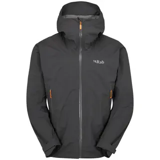 Skalljakke til herre Rab Downpour Light Jacket M Anthracite