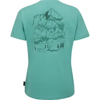 Skjorte til dame Rab Tuku Ridge Tee W GlacierBlue