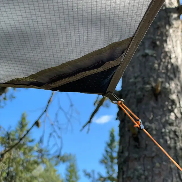 Tarp til hengekøye Range Hex Tarp 3,4 x 2,8 m 