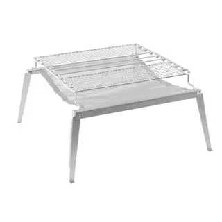 B&#229;lstativ med grillrist Robens Timber Mesh Grill L