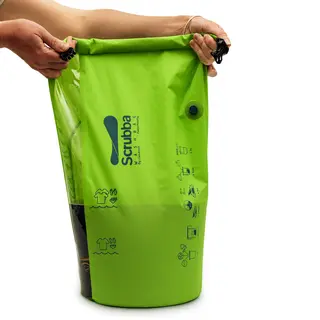 Vaskepose Scrubba Wash Bag Green