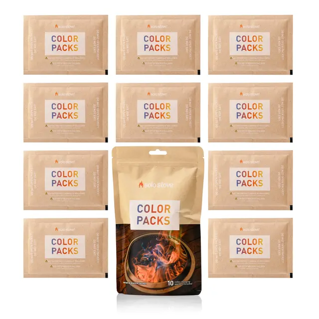 Fargepakke til bål Solo Stove Color Packs 10 pk. 