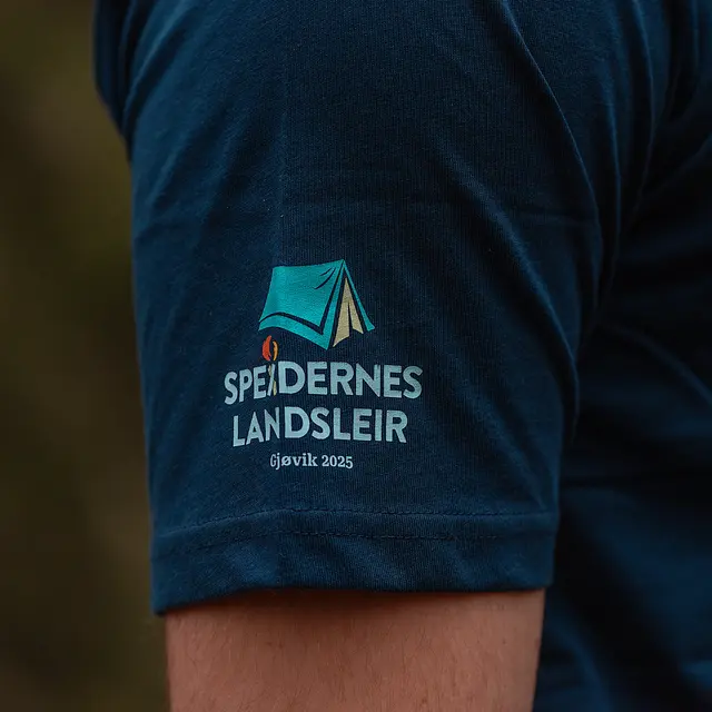 Skjorte til herre S Speiderne Camp Tee M S DressBlue 